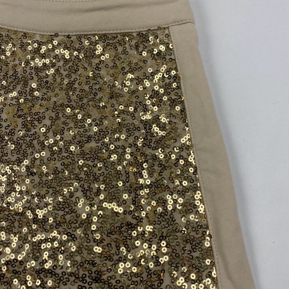Girls Mia Joy Gold Sequins Skirt - Picture 3 of 5